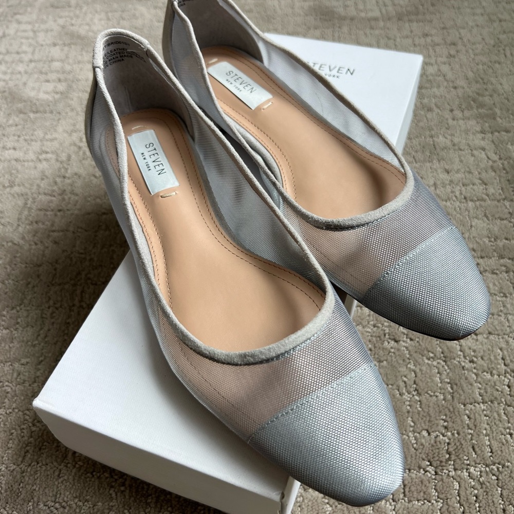 STEVEN New York Bridget ballerina flats, 8.5